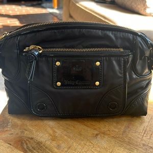 Juicy Couture Black Clutch Makeup Bag
